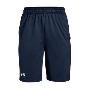 Youth Navy Blue Under Armour Raid 7" Inseam Shorts with Pockets 1326255